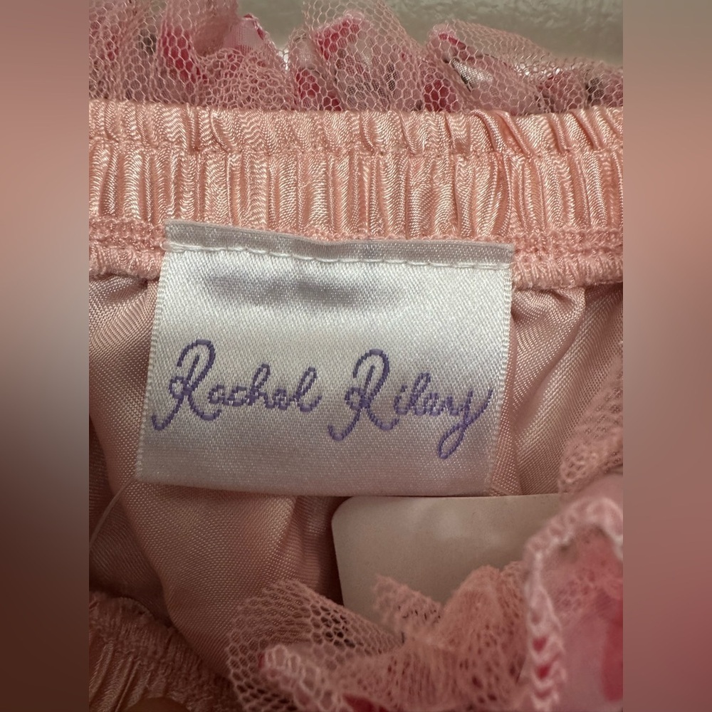 Rachel Riley London Pink Cherry Tulle Dress | Girls 4Y | NWT | Party Dress - Picture 3 of 7